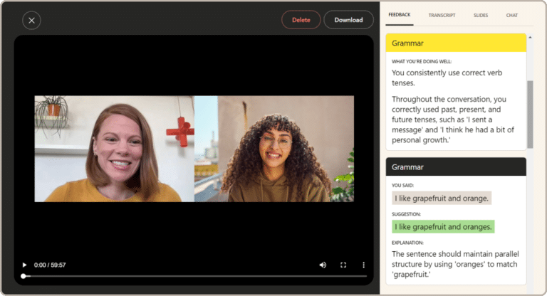 İngilizce Öğretmeniyle Öğrenme